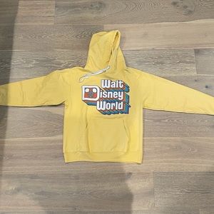 Walt Disney World Yellow Sweatshirt Hoodie